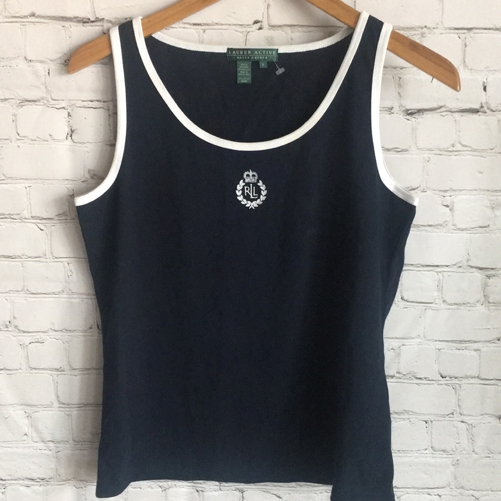 Ralph Lauren Active Tank Top Logo in Front